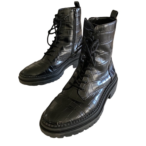 Combat Boots SIZE 6 1/2 - Picture 2 of 16